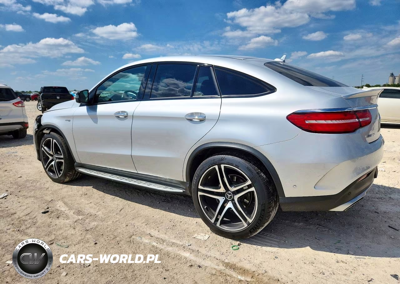 2017 Mercedes-Benz Gle Coupe 43 Amg VIN:4JGED6EB9HA069939 - 2