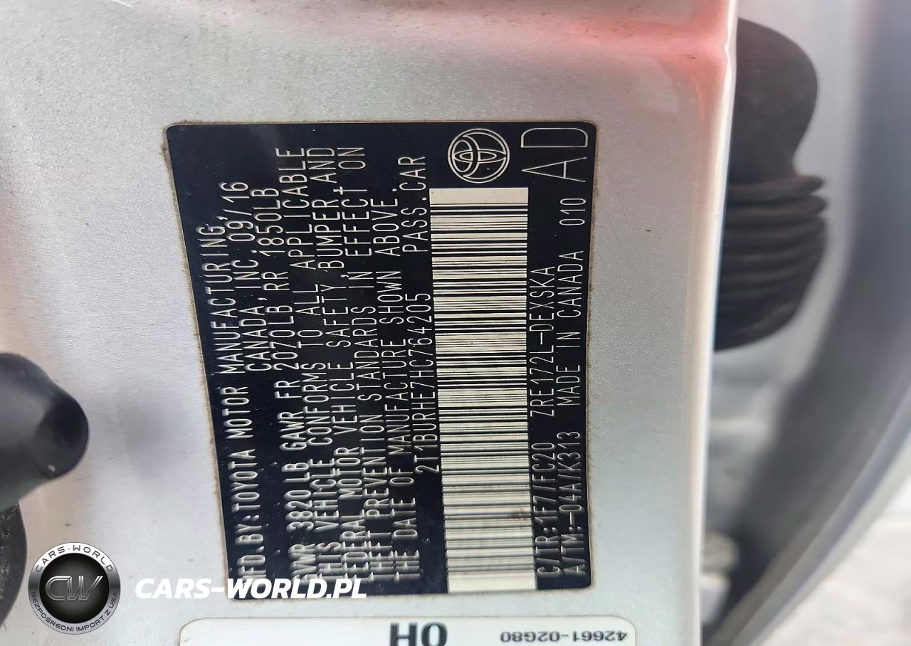 2017 Toyota Corolla Se VIN:2T1BURHE7HC764205 - 13