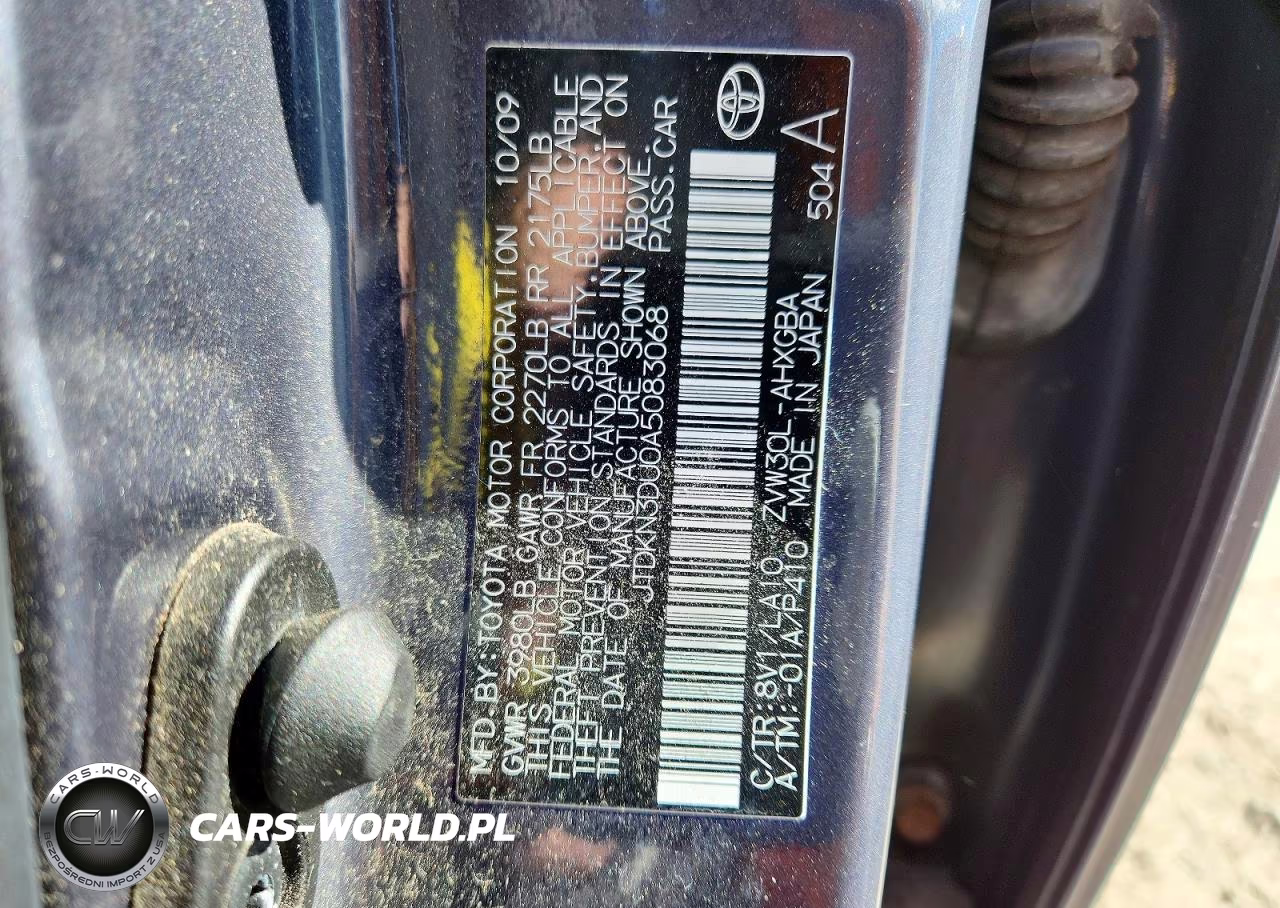 2010 Toyota Prius Iv VIN:JTDKN3DU0A5083068 - 12