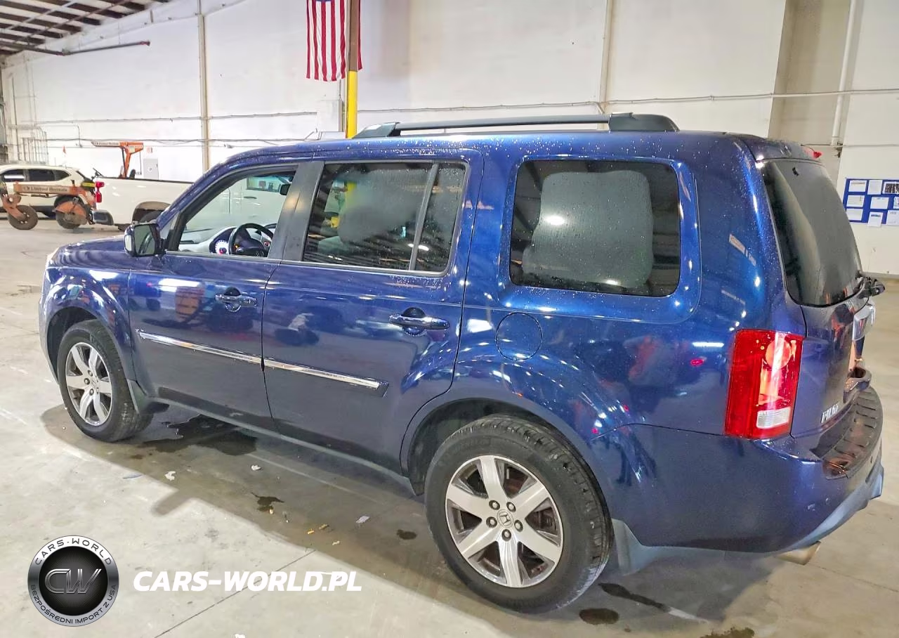 2014 Honda Pilot Touring VIN:5FNYF3H94EB022288 - 2