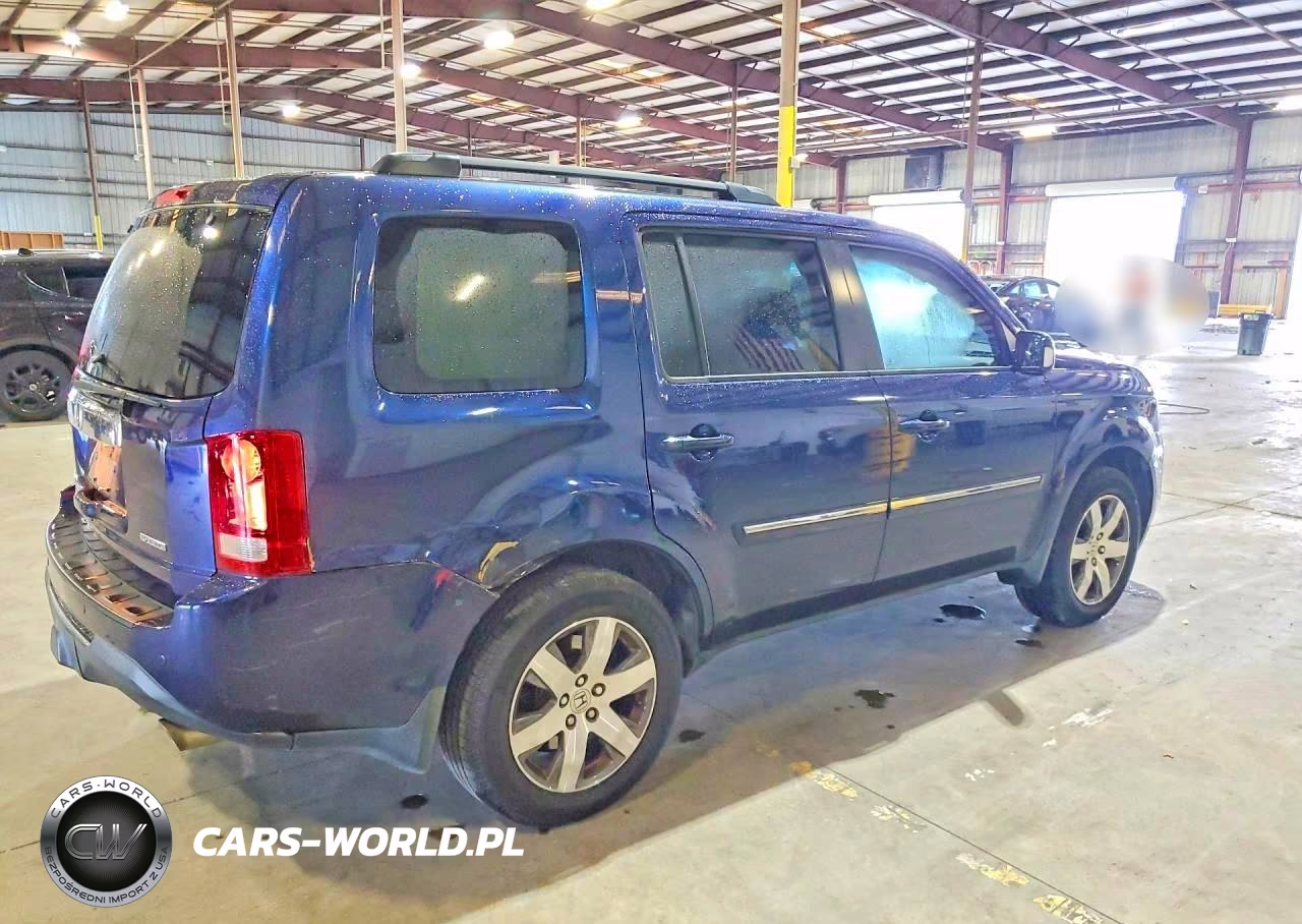 2014 Honda Pilot Touring VIN:5FNYF3H94EB022288 - 3