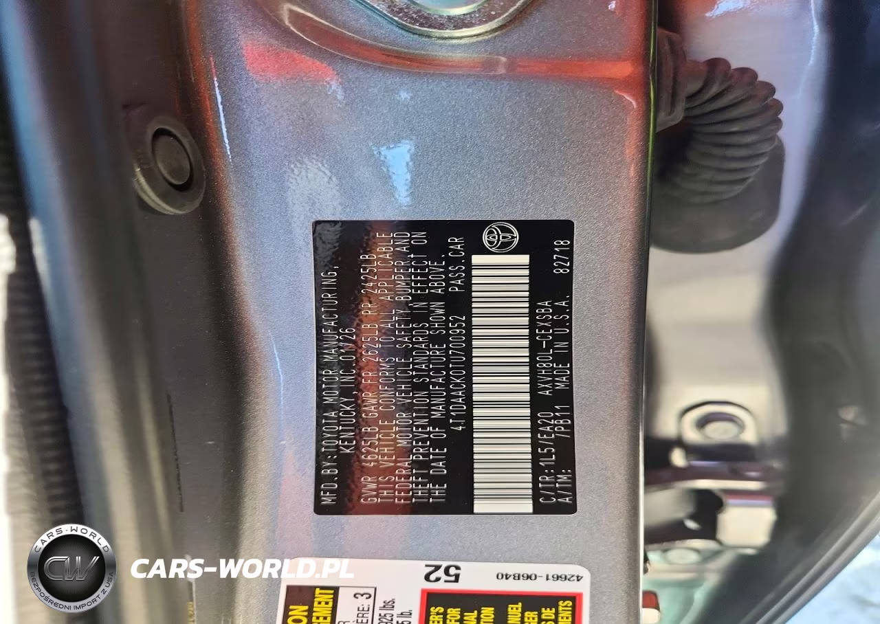 2026 Toyota Camry Se VIN:4T1DAACK0TU700952 - 13