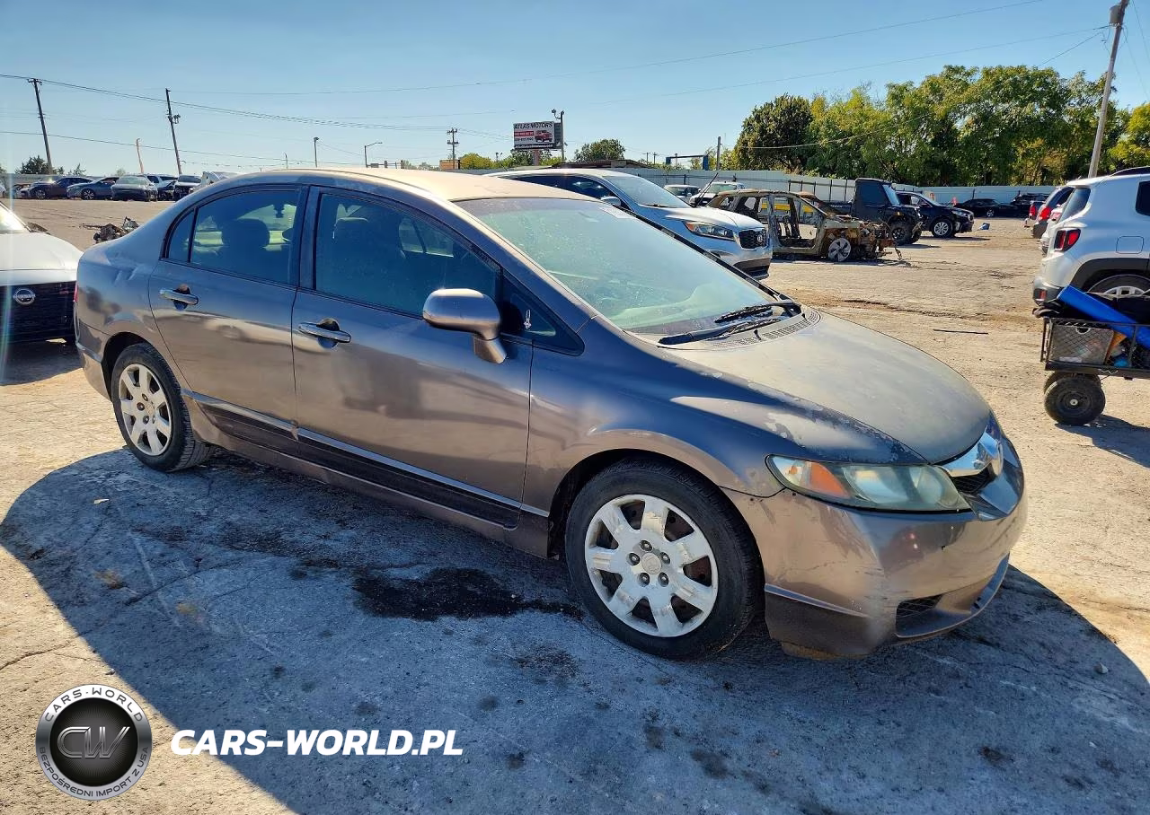 2010 Honda Civic Lx VIN:2HGFA1F51AH523736 - 4