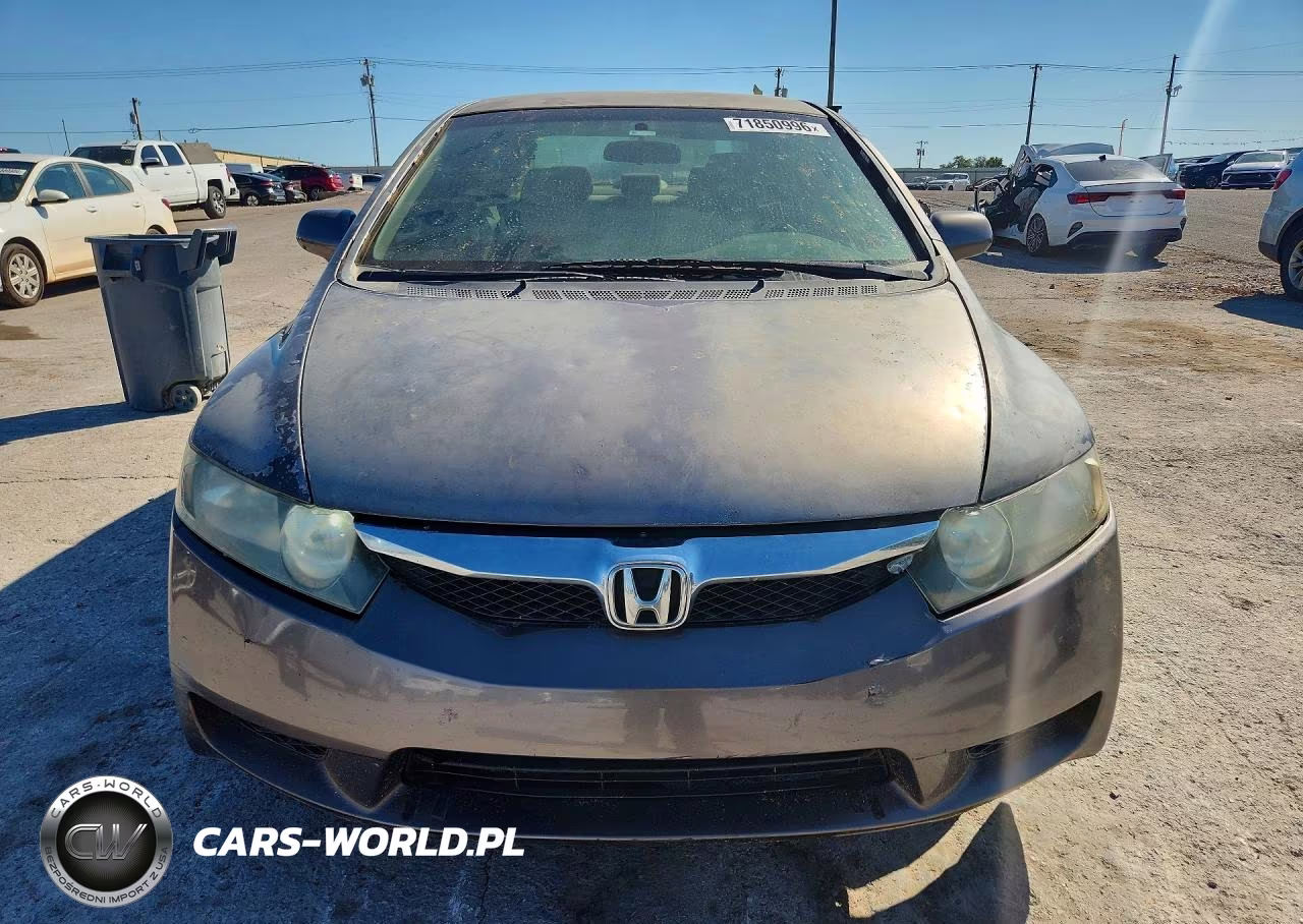2010 Honda Civic Lx VIN:2HGFA1F51AH523736 - 5