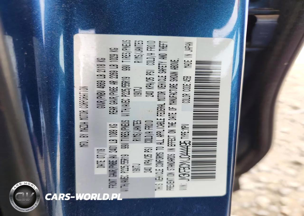 2018 Mazda Cx-5 Touring VIN:JM3KFBCMXJ0444495 - 13