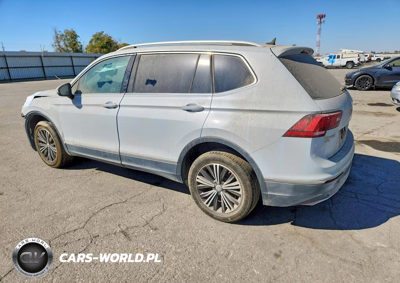 2019 Volkswagen Tiguan Se VIN:3VV2B7AXXKM050347 - 2