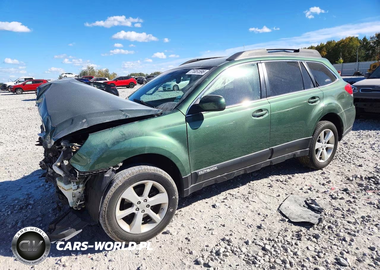 2014 Subaru Outback 2.5I Premium VIN:4S4BRCCC4E3220670 - 1