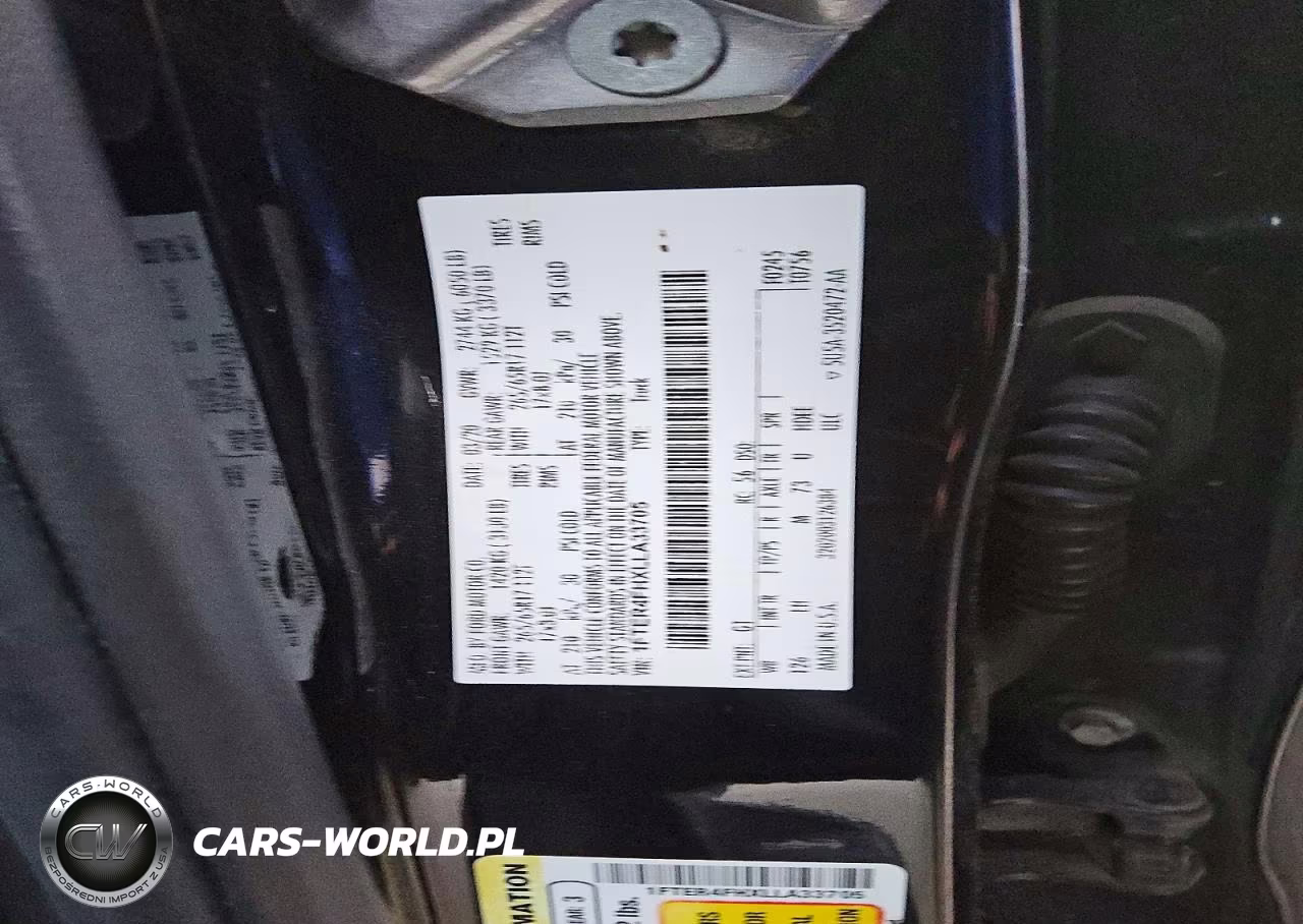 2020 Ford Ranger Xl VIN:1FTER4FHXLLA33705 - 12