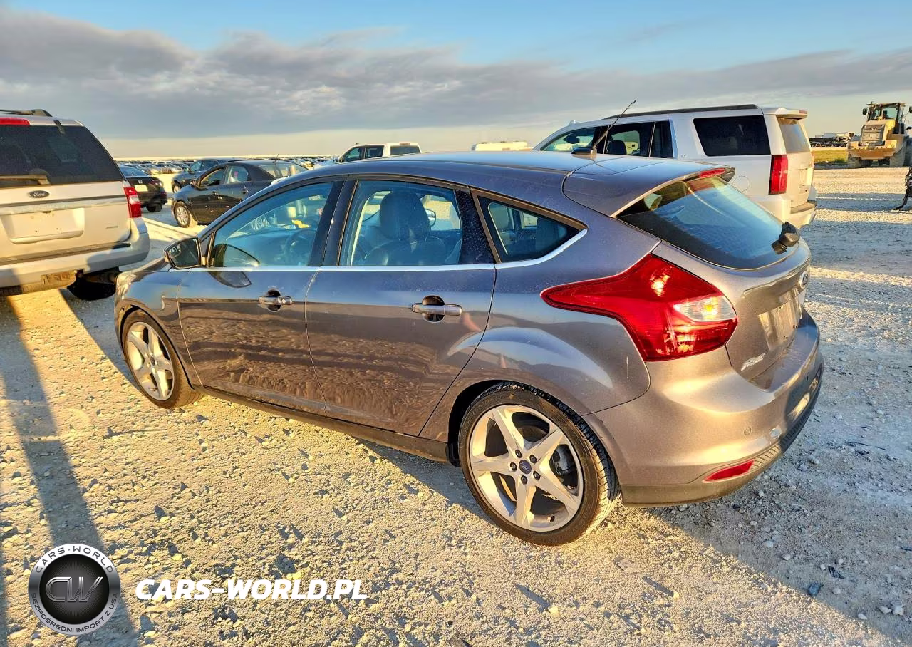 2014 Ford Focus Titanium VIN:1FADP3N22EL381001 - 2
