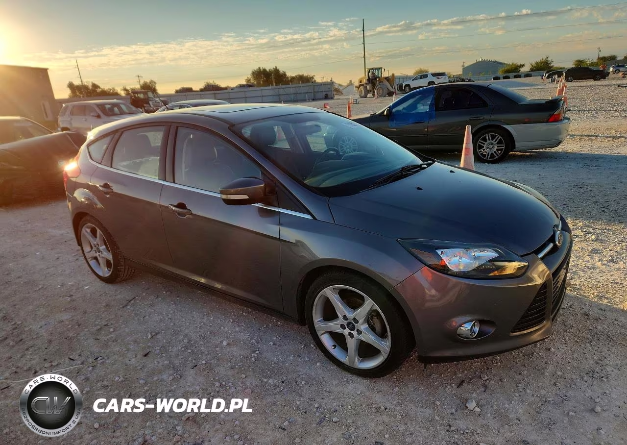 2014 Ford Focus Titanium VIN:1FADP3N22EL381001 - 4