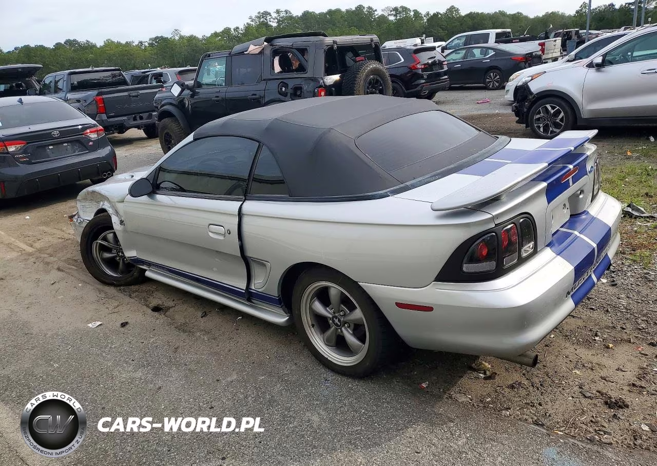 1995 Ford Mustang Gt VIN:1FALP45T1SF252834 - 2