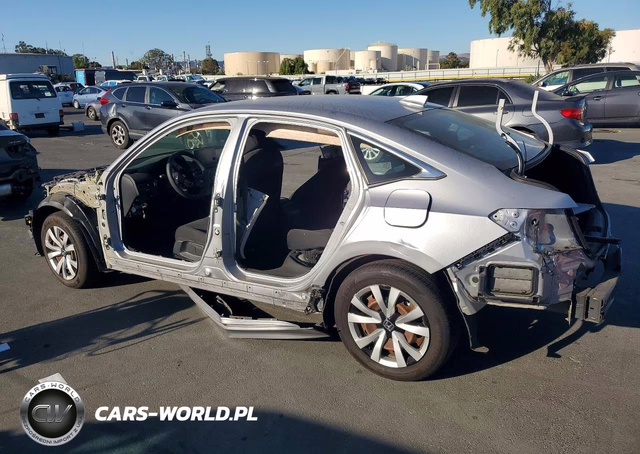 2022 Honda Civic Lx VIN:2HGFE2F27NH520720 - 2