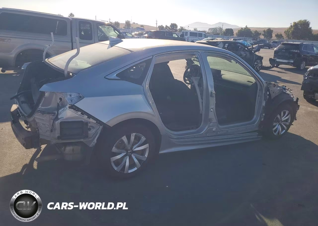 2022 Honda Civic Lx VIN:2HGFE2F27NH520720 - 3