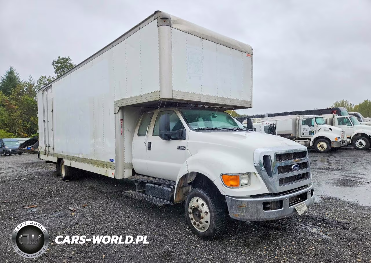 2015 Ford F650 Super Duty Box Truck VIN:3FRWX6FKXFV747495 - 4