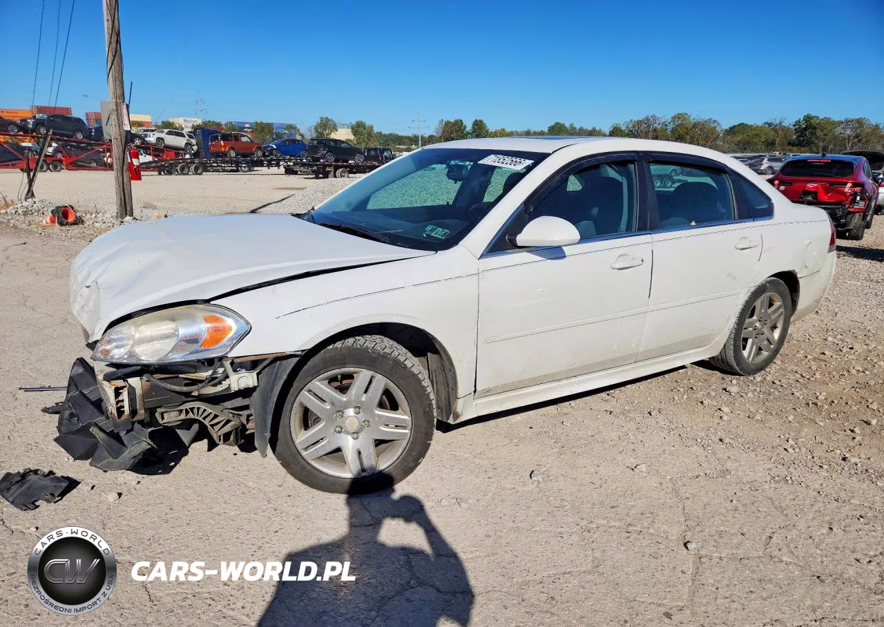 2013 Chevrolet Impala Lt VIN:2G1WG5E37D1100332 - 1