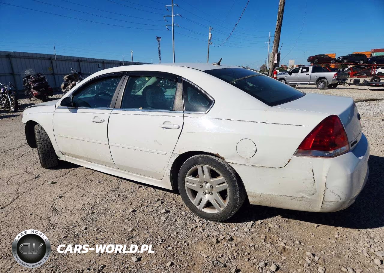 2013 Chevrolet Impala Lt VIN:2G1WG5E37D1100332 - 2
