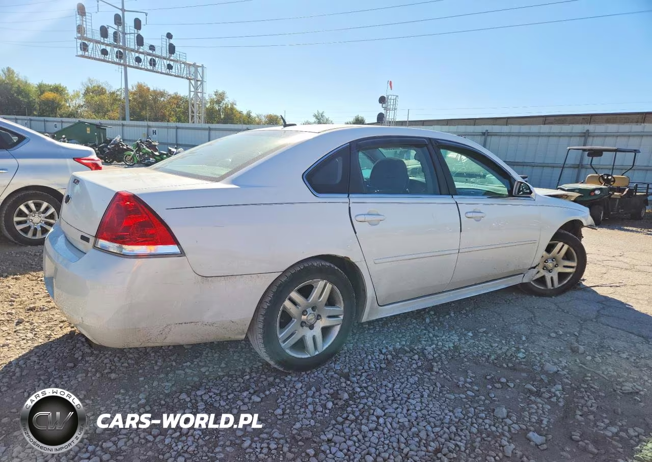 2013 Chevrolet Impala Lt VIN:2G1WG5E37D1100332 - 3
