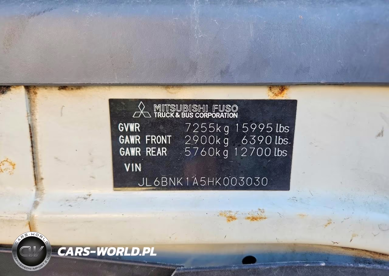 2017 Mitsubishi Fec72S Fuso Box Truck VIN:JL6BNK1A5HK003030 - 13