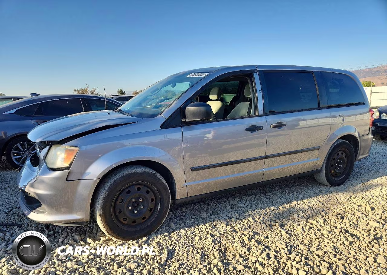 2014 Dodge Grand Caravan Se VIN:2C4RDGBG4ER366989 - 1