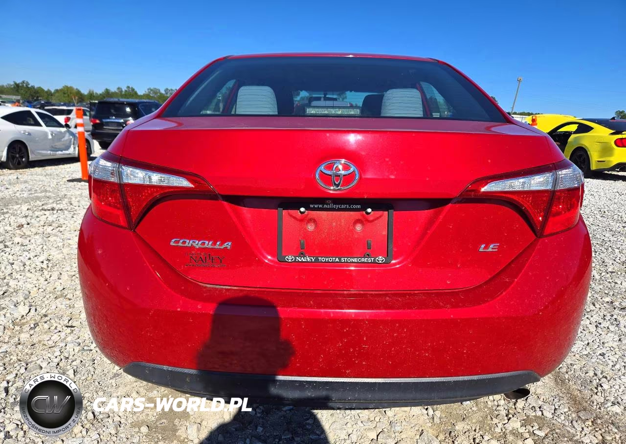 2015 Toyota Corolla Le VIN:2T1BURHE3FC316167 - 6