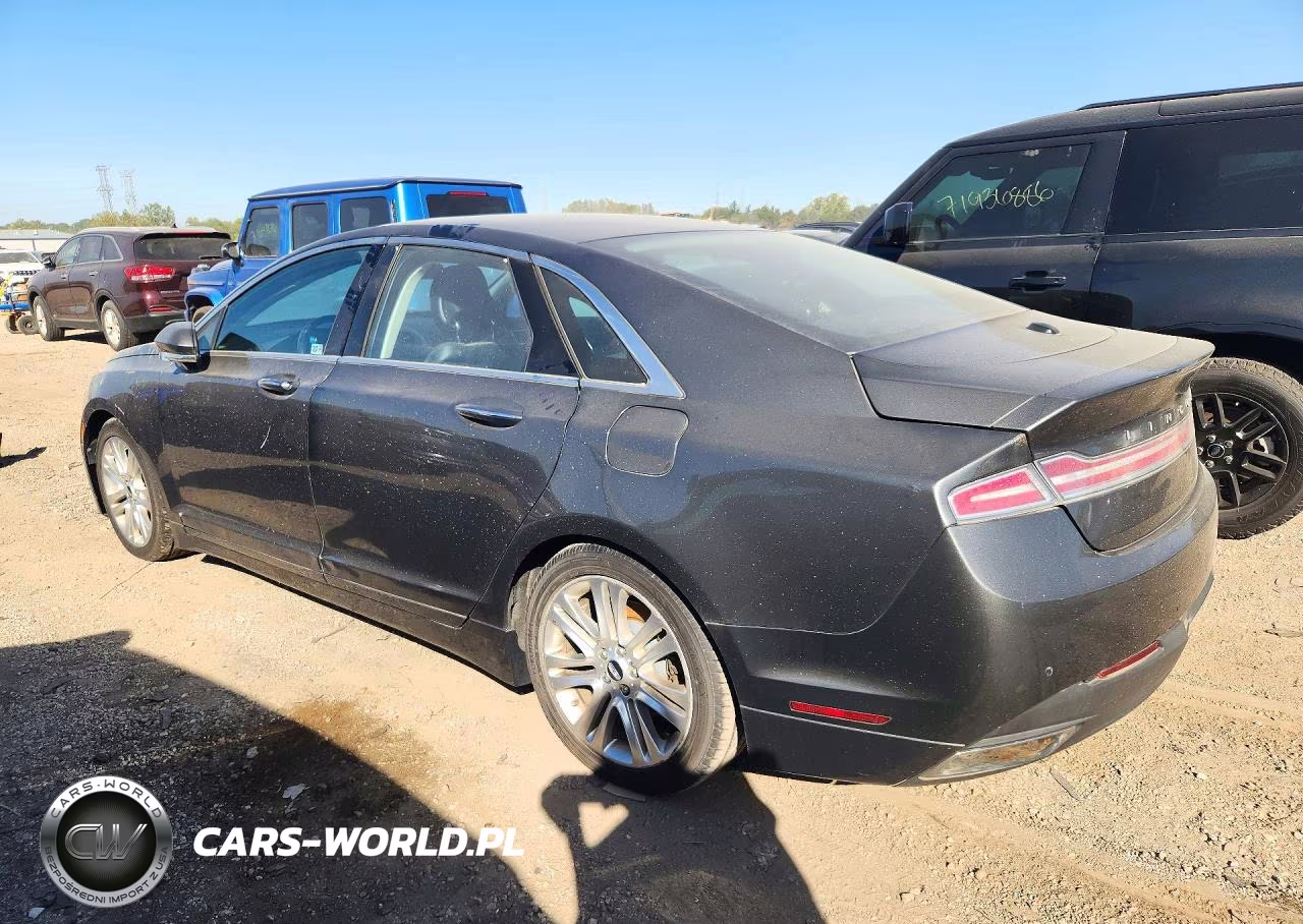 2016 Lincoln Mkz VIN:3LN6L2G99GR616531 - 2