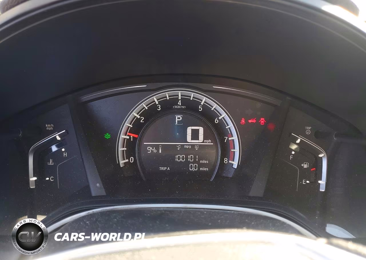 2019 Honda Cr-V Lx VIN:2HKRW5H36KH417999 - 9