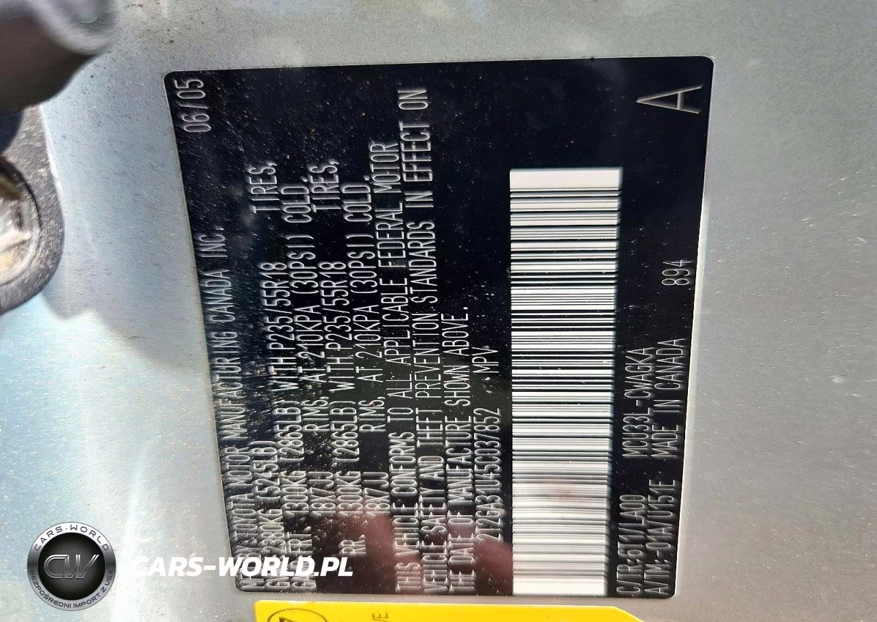 2005 Lexus Rx 330 VIN:2T2GA31U45C037852 - 13
