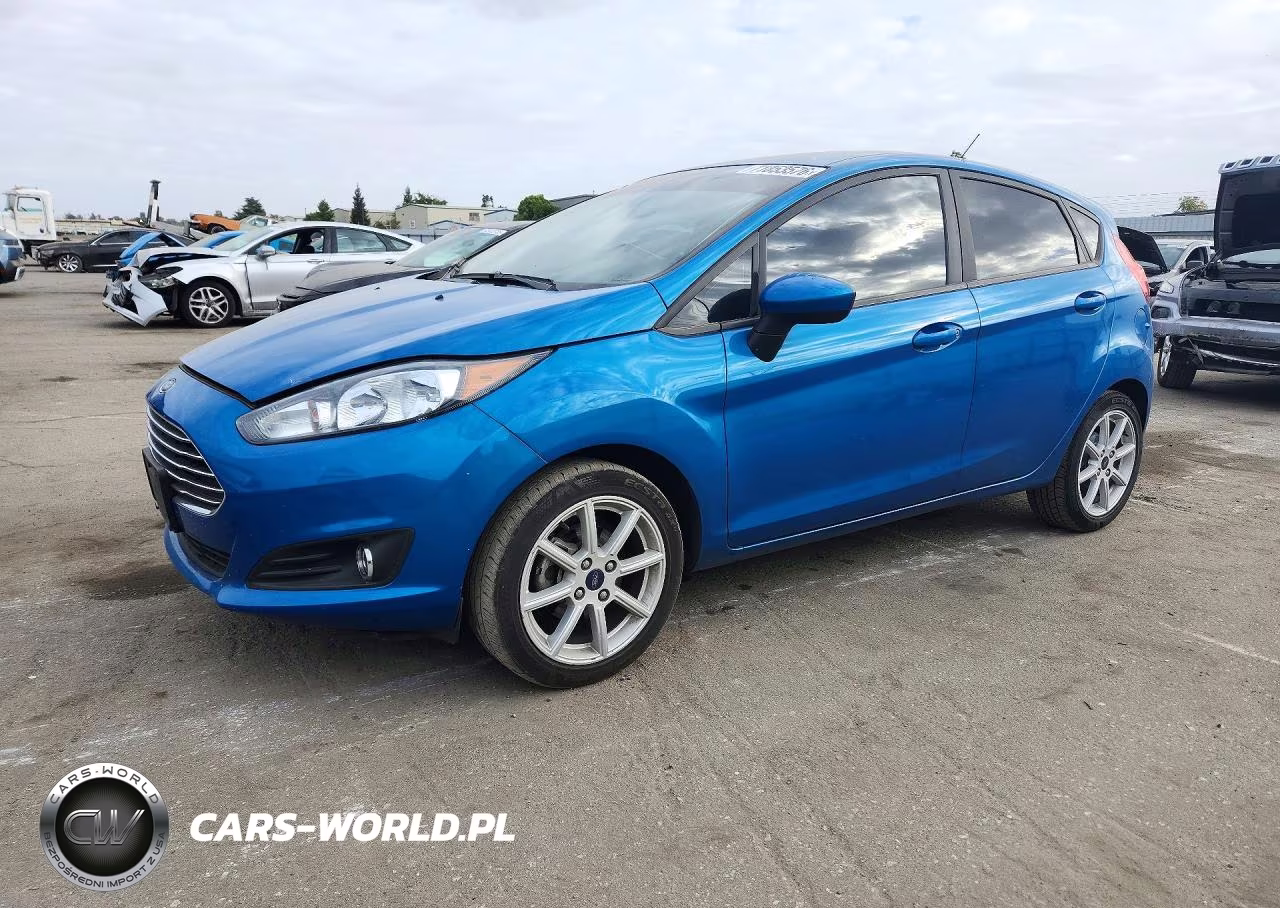 2017 Ford Fiesta Se VIN:3FADP4EJ1HM124704 - 1