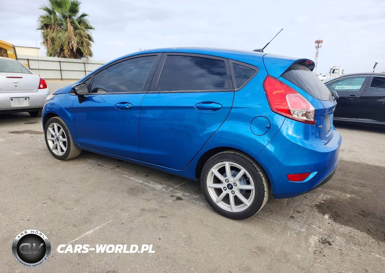 2017 Ford Fiesta Se VIN:3FADP4EJ1HM124704 - 2