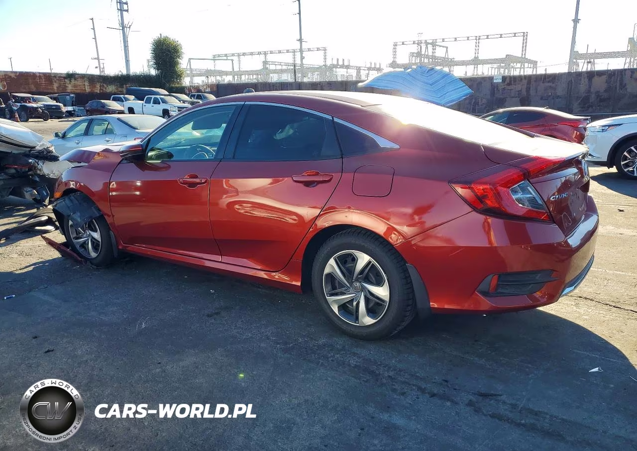 2019 Honda Civic Lx VIN:2HGFC2F66KH516906 - 2