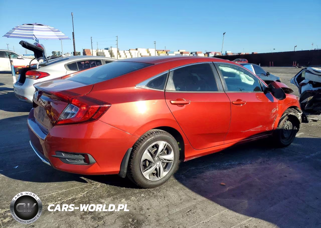 2019 Honda Civic Lx VIN:2HGFC2F66KH516906 - 3