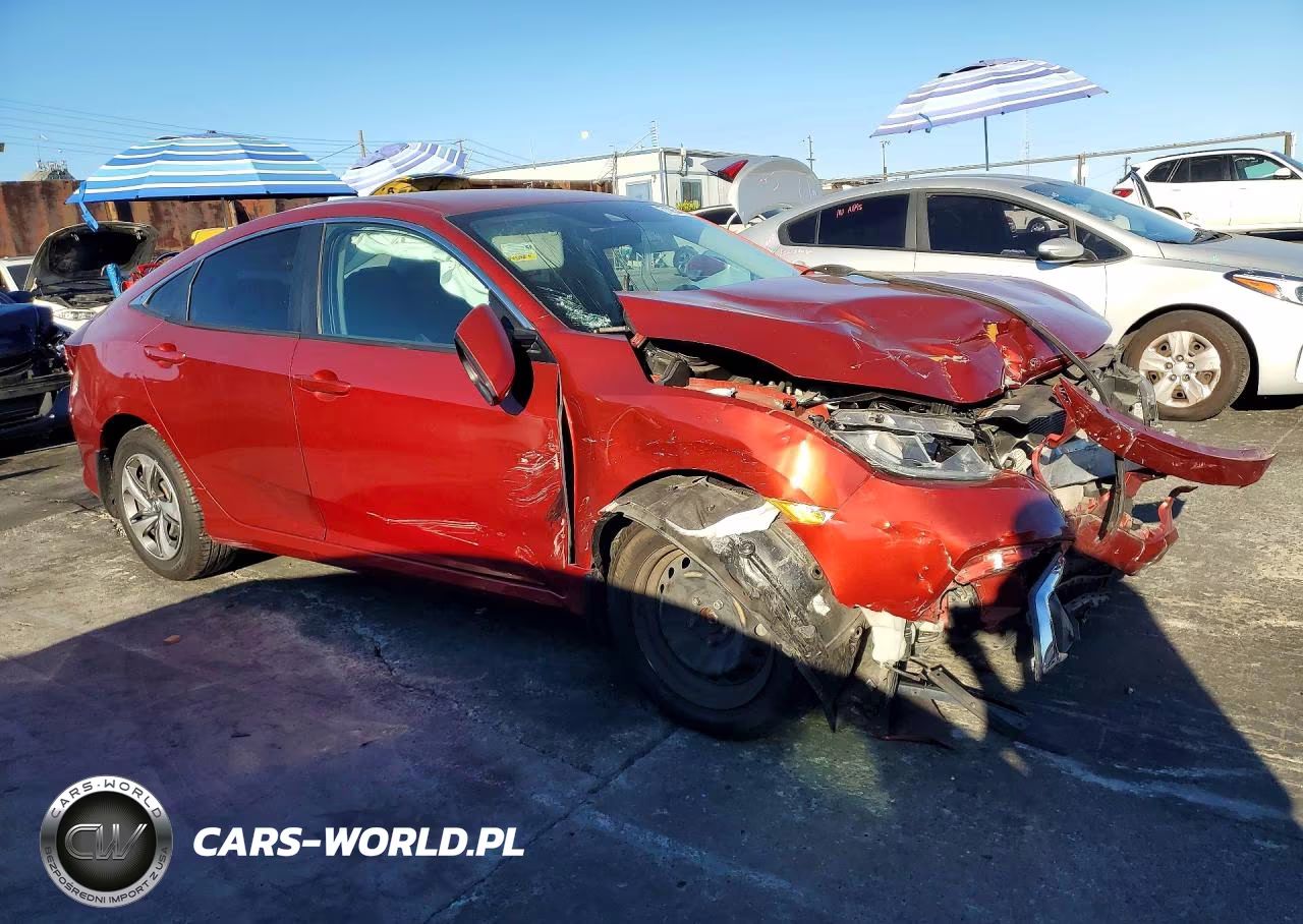 2019 Honda Civic Lx VIN:2HGFC2F66KH516906 - 4