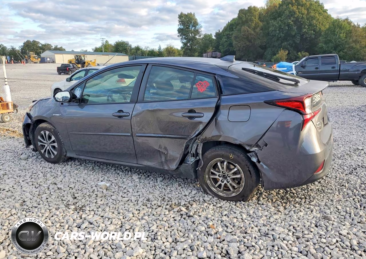 2020 Toyota Prius Xle Awd-E VIN:JTDL9RFU4L3015430 - 2