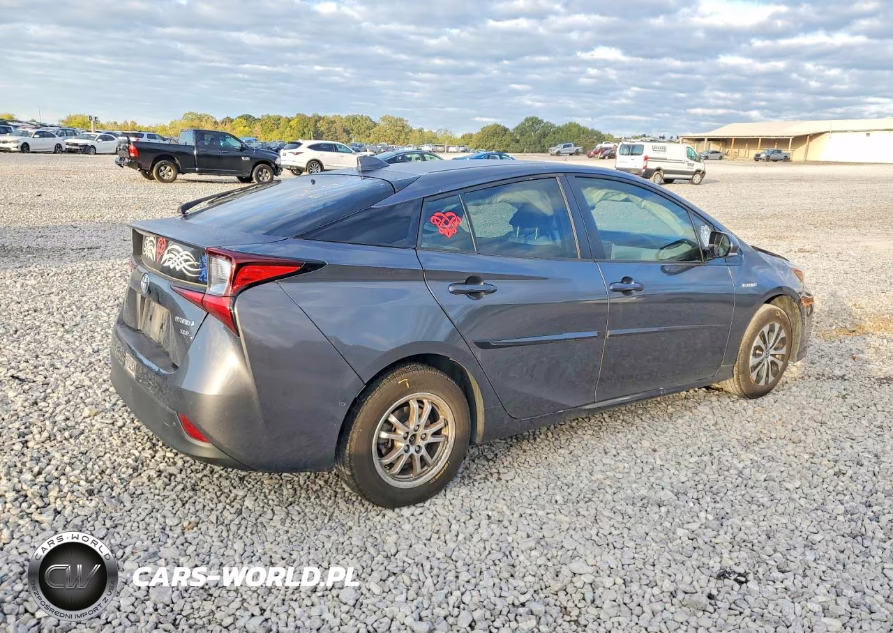 2020 Toyota Prius Xle Awd-E VIN:JTDL9RFU4L3015430 - 3