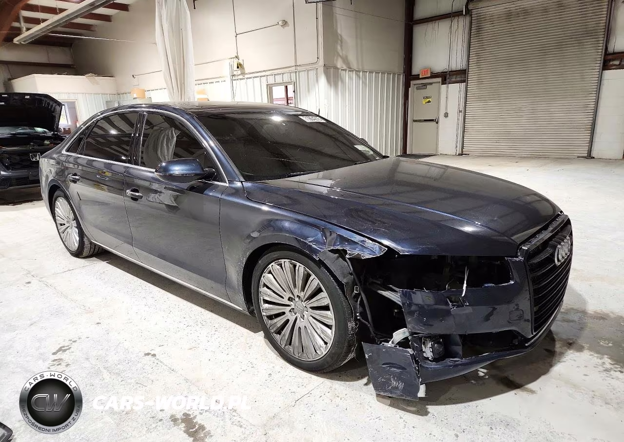 2015 Audi A8 L Quattro VIN:WAU32AFD6FN040437 - 4