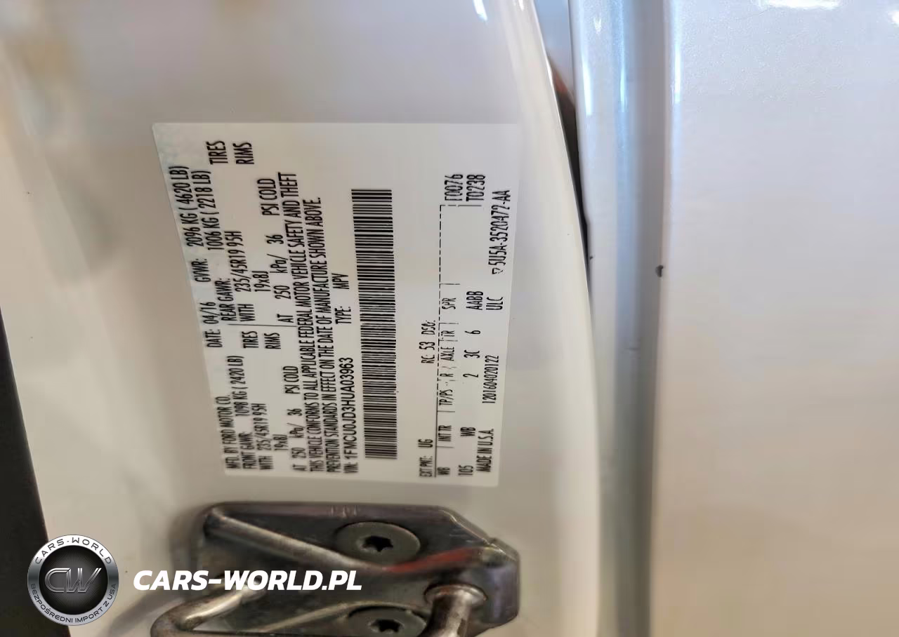 2017 Ford Escape Titanium VIN:1FMCU0JD3HUA03963 - 12