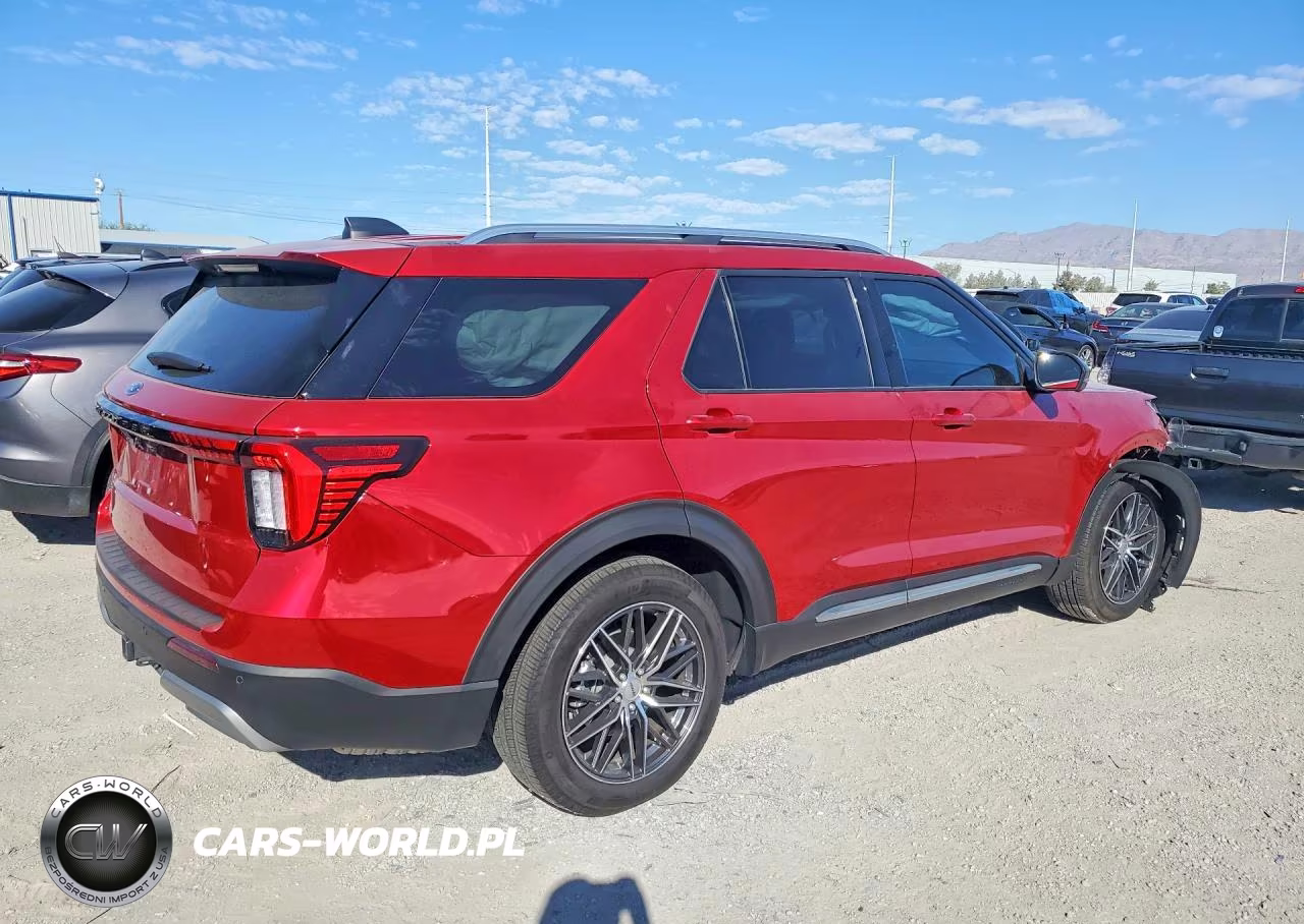 2025 Ford Explorer Platinum VIN:1FMUK7HH2SGB92347 - 3