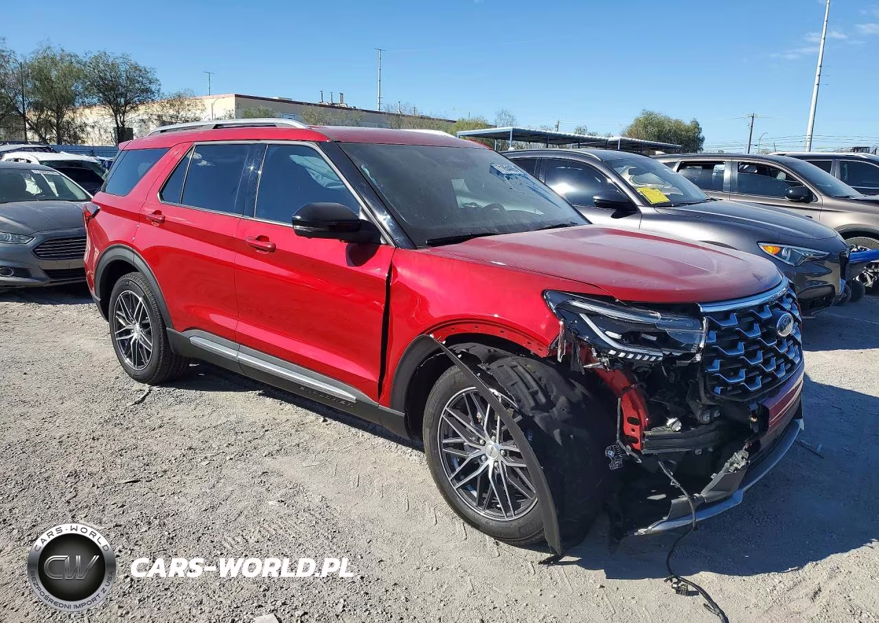 2025 Ford Explorer Platinum VIN:1FMUK7HH2SGB92347 - 4