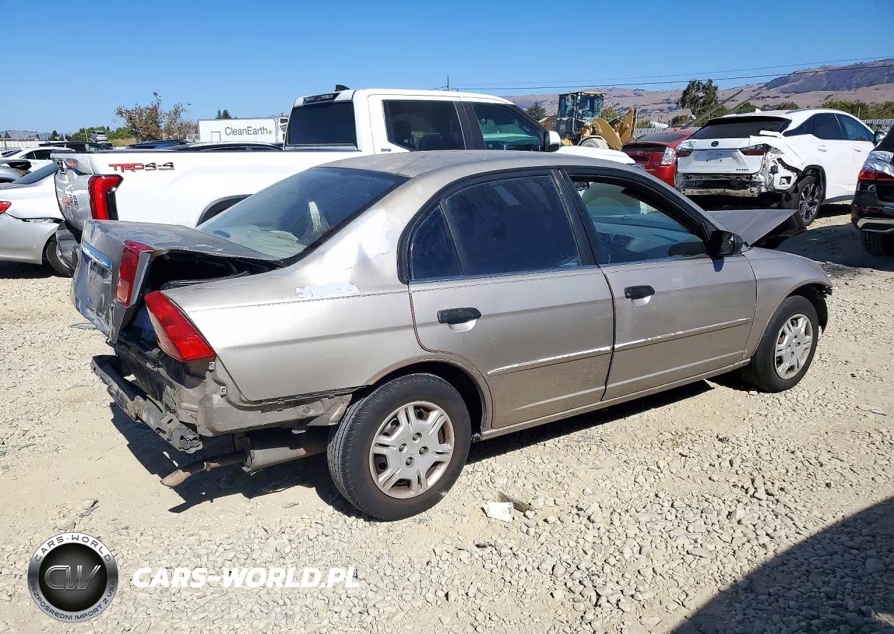 2001 Honda Civic Lx VIN:2HGES165X1H560129 - 3