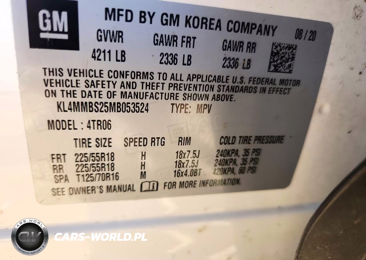 2021 Buick Encore Gx Preferred VIN:KL4MMBS25MB053524 - 12