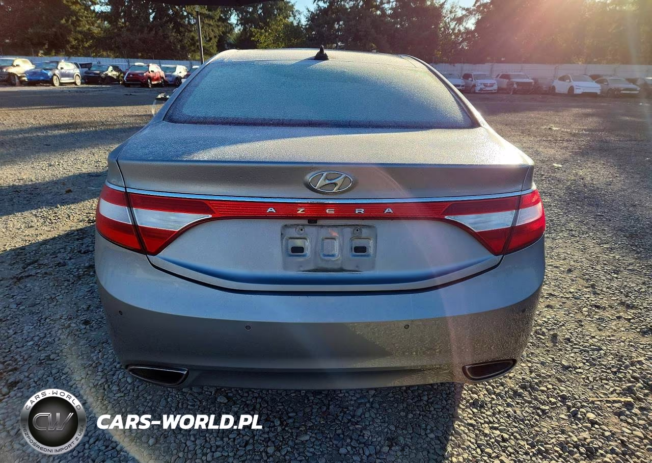 2013 Hyundai Azera Base VIN:KMHFH4JG6DA265345 - 6