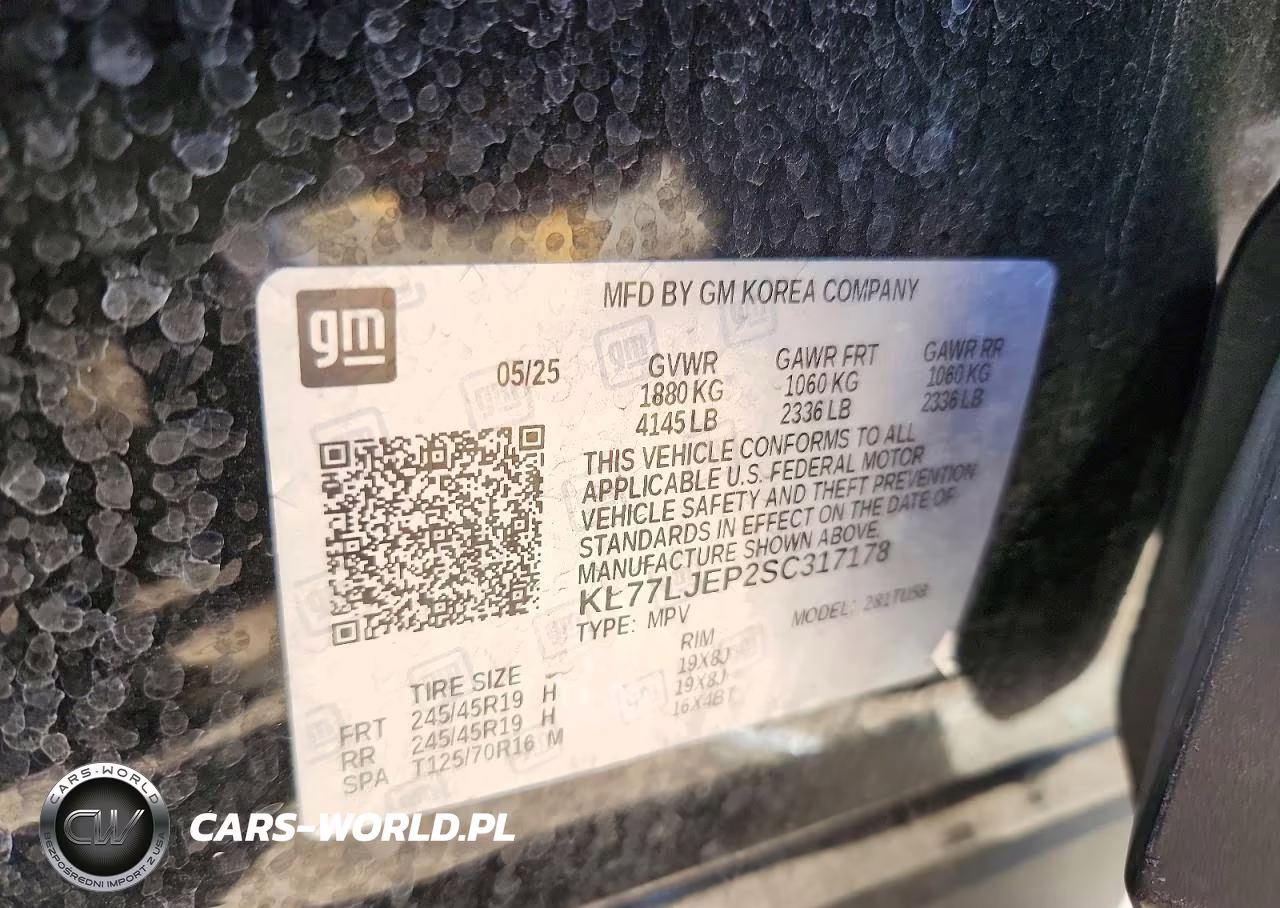 2025 Chevrolet Trax 2Rs VIN:KL77LJEP2SC317178 - 12