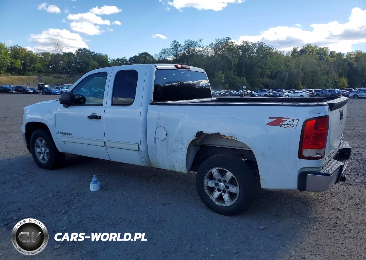2008 GMC Sierra K1500 VIN:2GTEK19J181198525 - 2