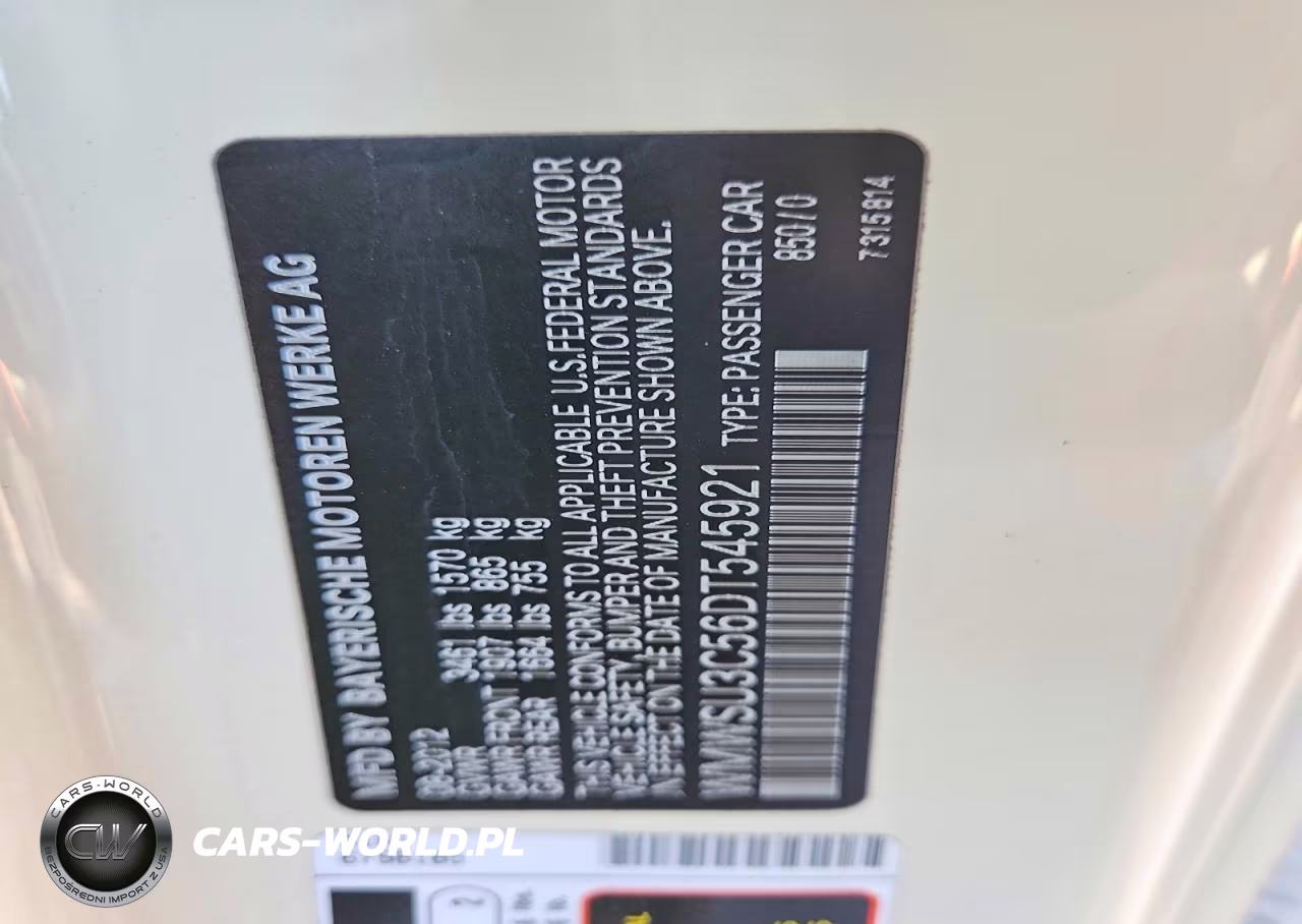 2013 Mini Cooper VIN:WMWSU3C56DT545921 - 12