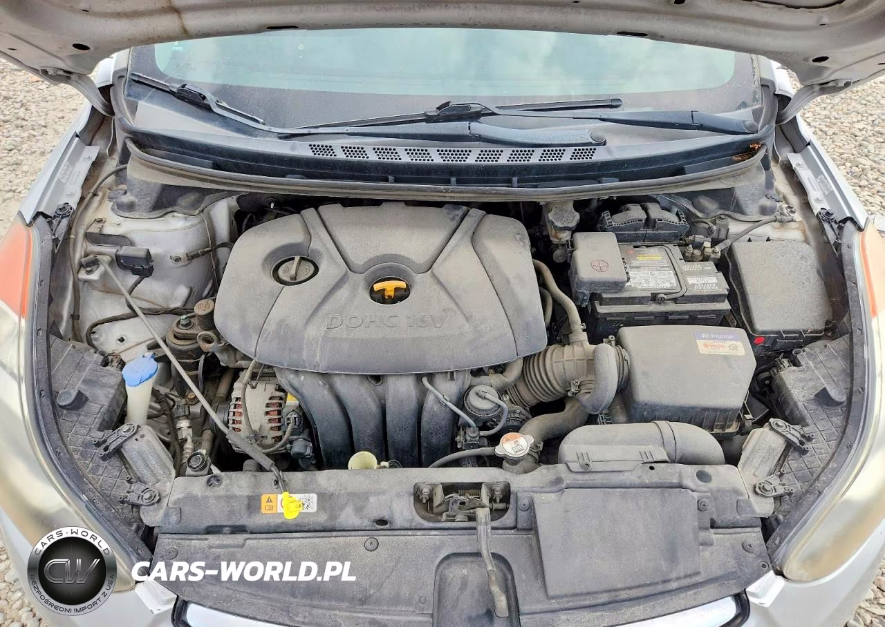 2013 Hyundai Elantra Gls VIN:KMHDH4AE4DU815629 - 11