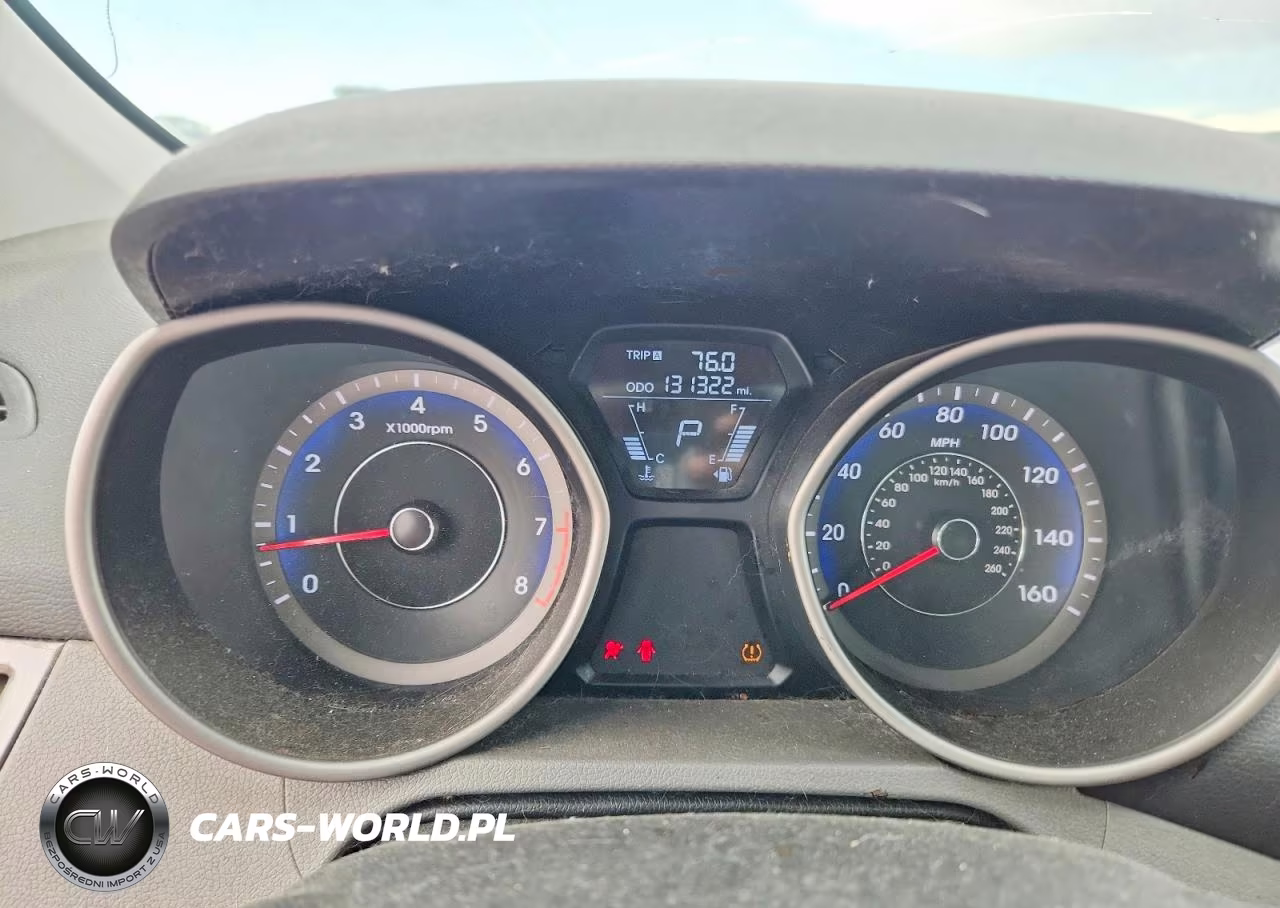 2013 Hyundai Elantra Gls VIN:KMHDH4AE4DU815629 - 9