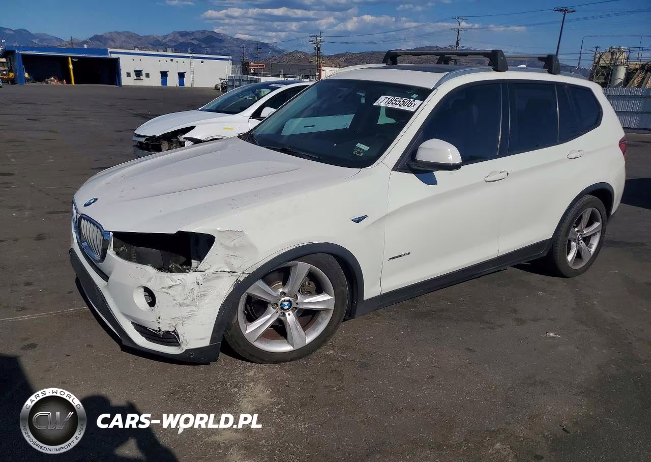 2017 BMW X3 Sdrive28I VIN:5UXWZ7C51H0T44267 - 1