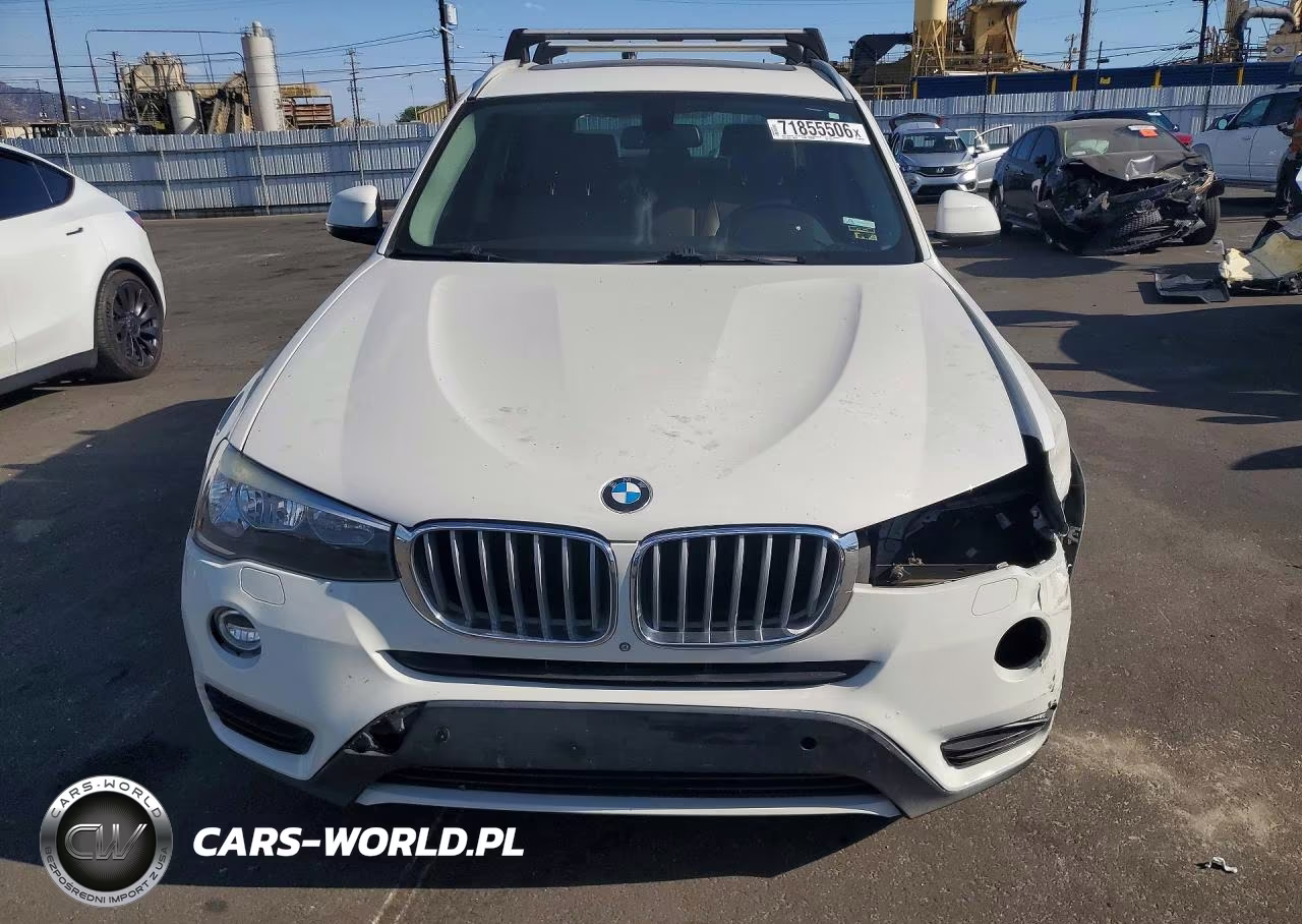 2017 BMW X3 Sdrive28I VIN:5UXWZ7C51H0T44267 - 5