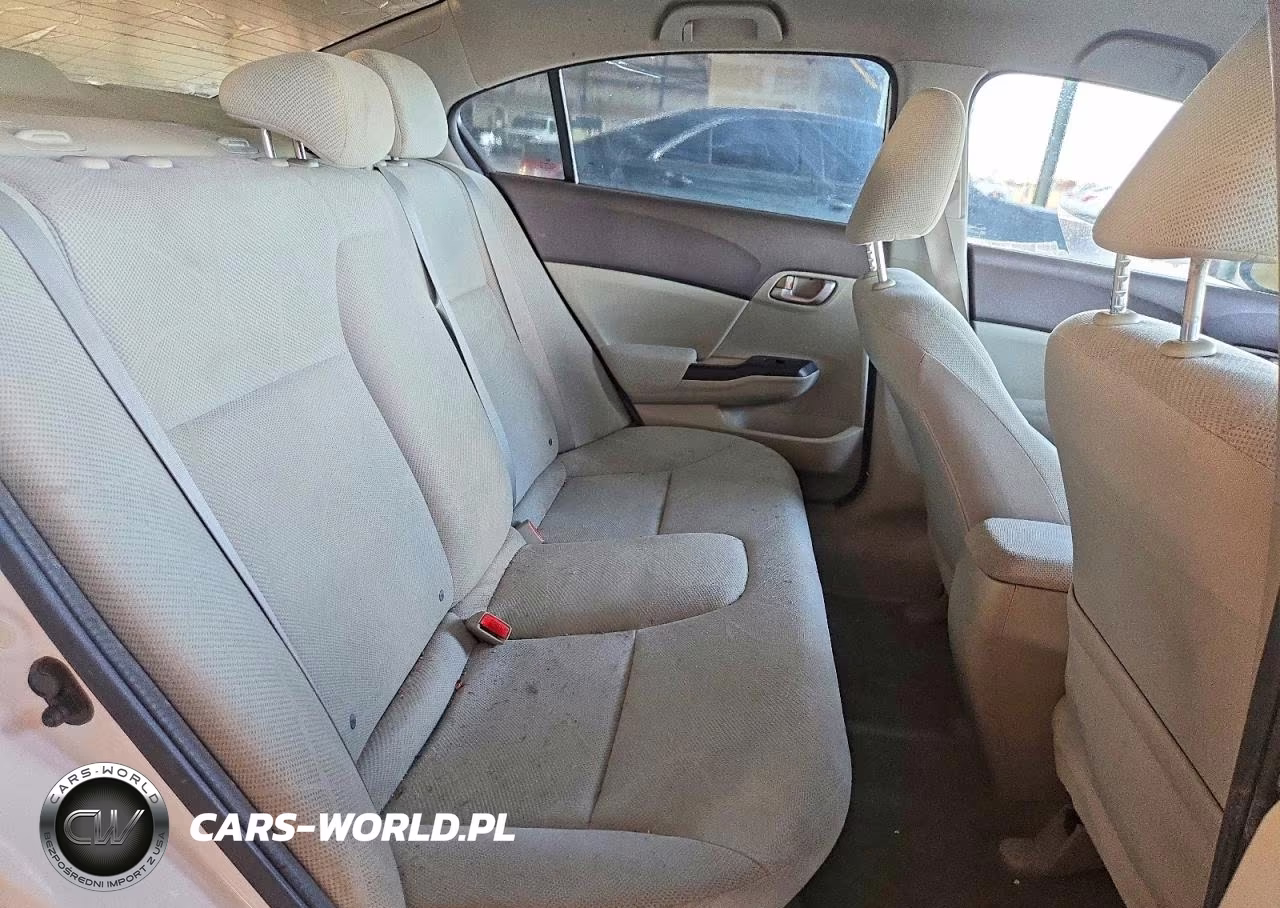 2012 Honda Civic Lx VIN:2HGFB2F52CH612320 - 10