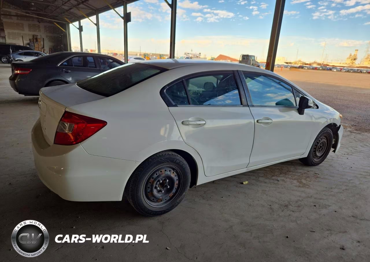 2012 Honda Civic Lx VIN:2HGFB2F52CH612320 - 3